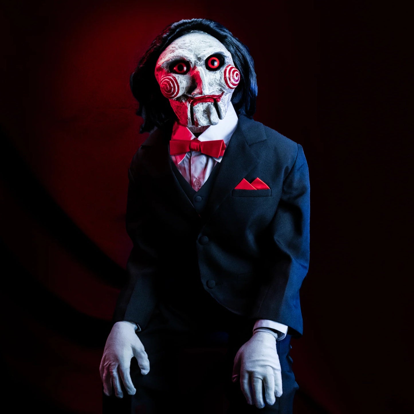 Saw Billy the Puppet 1:1 Scale Deluxe Prop Replica with Sound Trick or Treat Studios