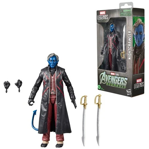 Avengers: Doomsday Marvel Legends Nightcrawler 6-Inch Action Figure PRE-ORDER Hasbro