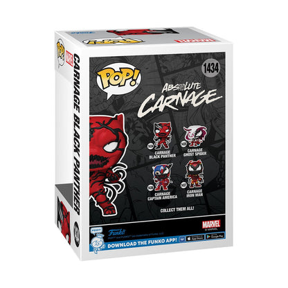 Marvel Carnage Black Panther Funko Pop! Vinyl Figure #1434 Funko