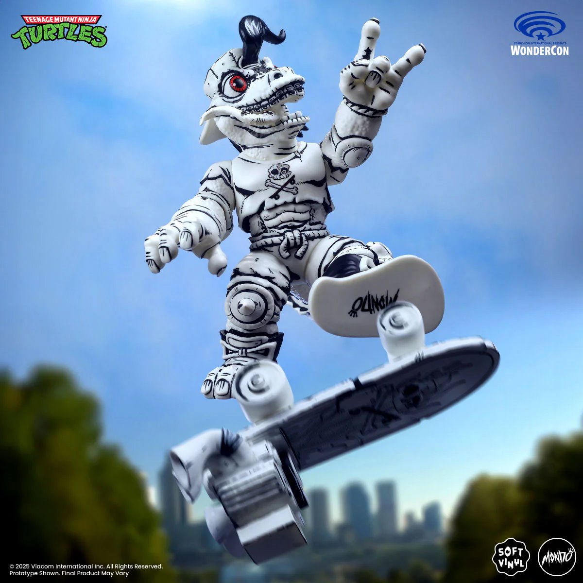 Teenage Mutant Ninja Turtles Mondo Gecko Mirage Variant Soft Vinyl Figure - WonderCon Exclusive Mondo
