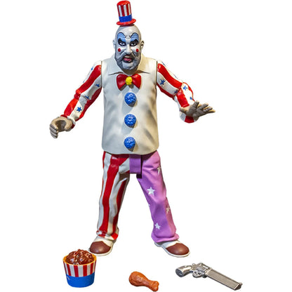 House of 1000 Corpses Finger Lickin' Pistol Whippin' Captain Spaulding 5-Inch Action Figure Trick or Treat Studios