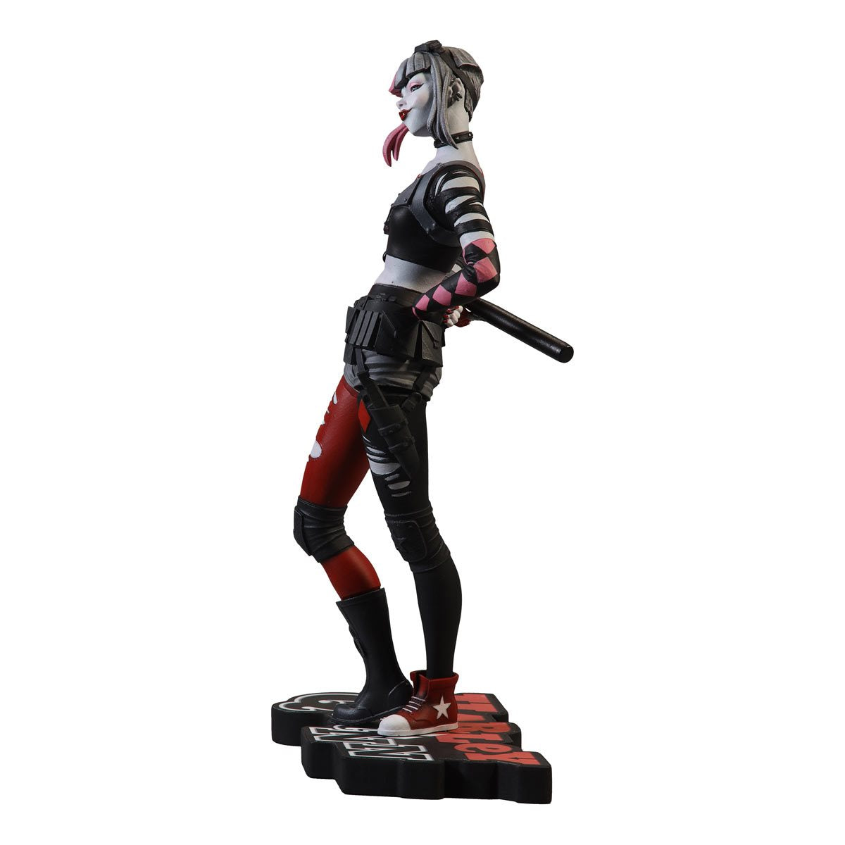 Harley Quinn Red, White, and Black by Simone Di Meo Resin 1:10 Scale Statue ~ Pre-Order - Hyperdrive Collector Zone