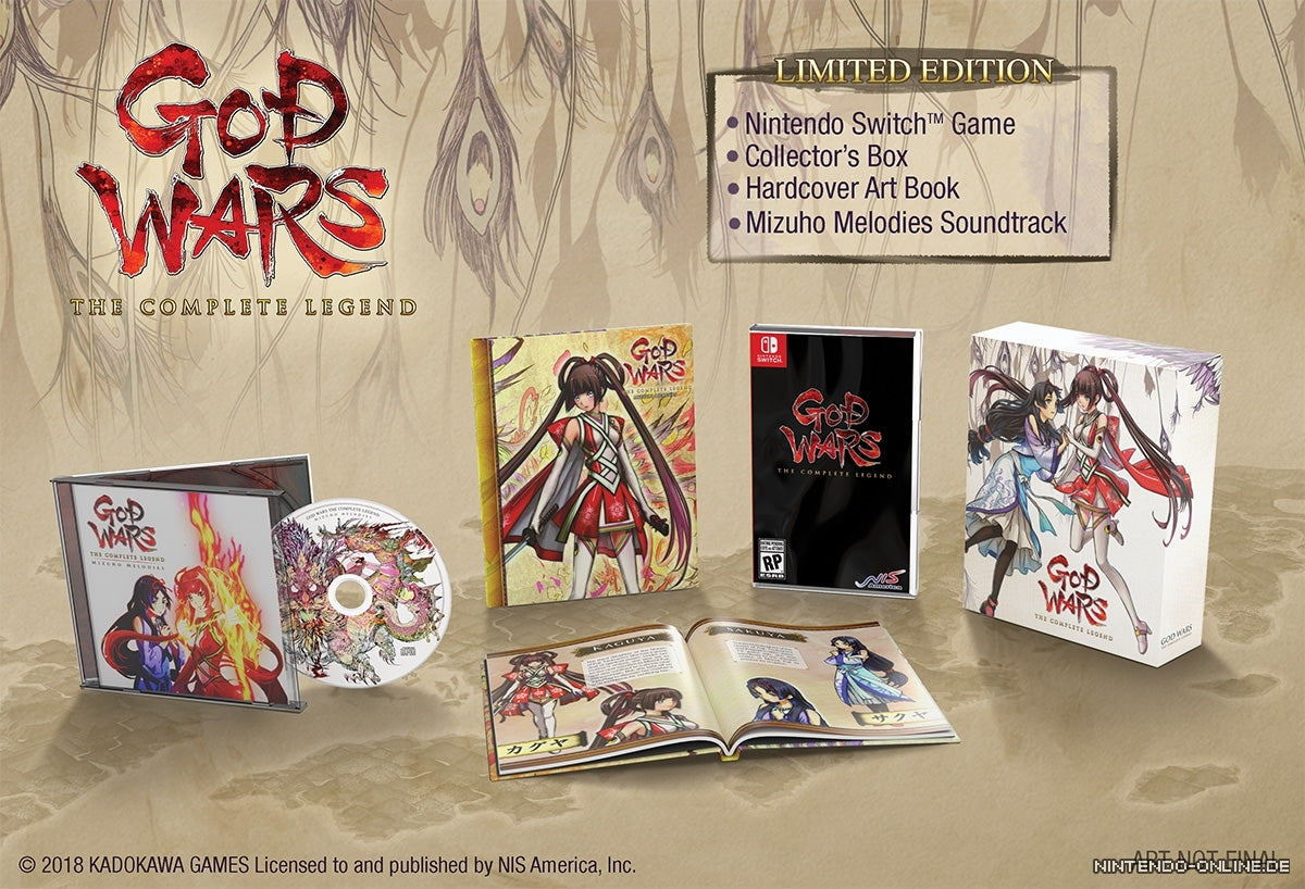 Switch God Wars ヨーロッパ版 • PEGI PEGI God ヨーロッパ版 Wars Switch •