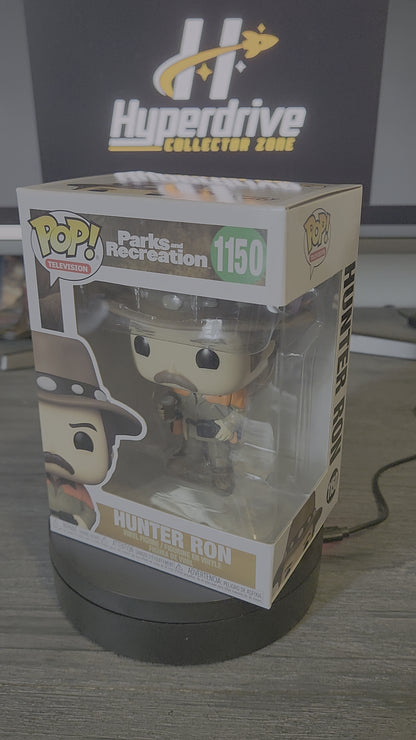Funko PoP Parks and Recreation Hunter Ron Swanson