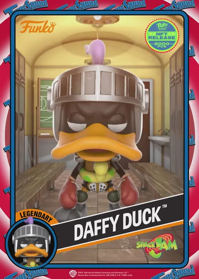 Space Jam x Funko Daffy Duck Legendary NFT #1727/2000