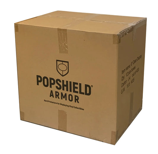 PopShield Armor 6" Hard Protectors 12-Count - SHIPS FREE IN CONUS 7BaP