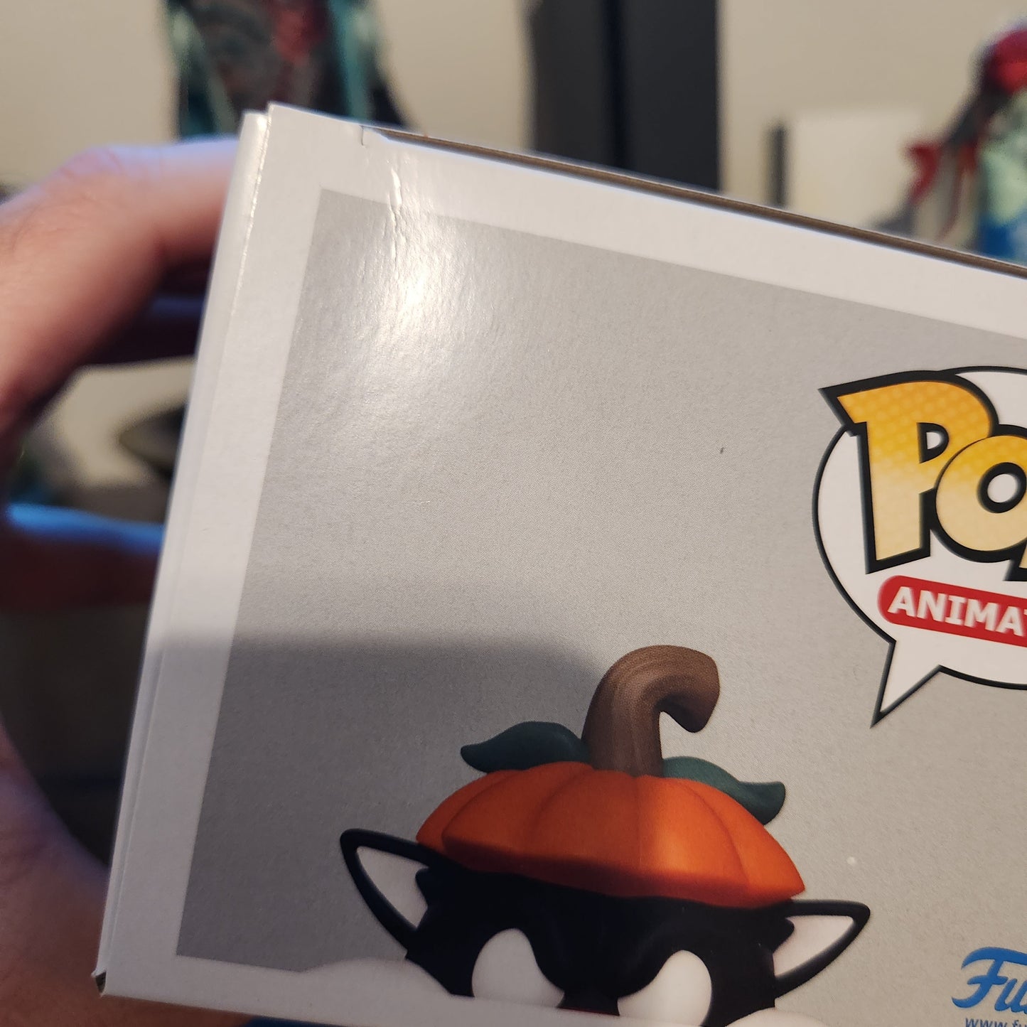 Looney Tunes Halloween Sylvester with Pumpkin Funko Pop! Vinyl Figure #1675 *NOT MINT* Funko
