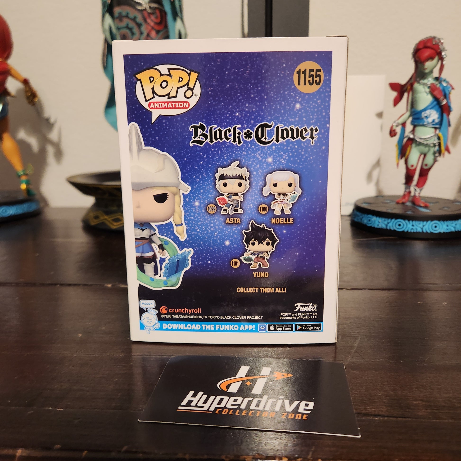 Black Clover Charlotte Glow in the Dark Funko PoP Vinyl Figure #1155 Exclusive Funko