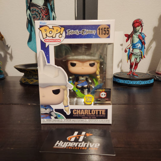 Black Clover Charlotte Glow in the Dark Funko PoP Vinyl Figure #1155 Exclusive Funko
