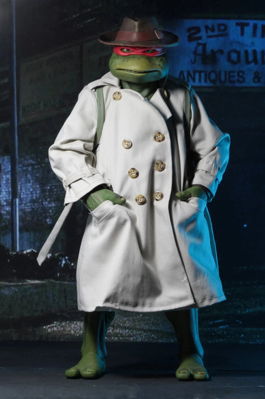 Teenage Mutant Ninja Turtles Movie Raphael in Disguise 1:4 Scale Action Figure NECA